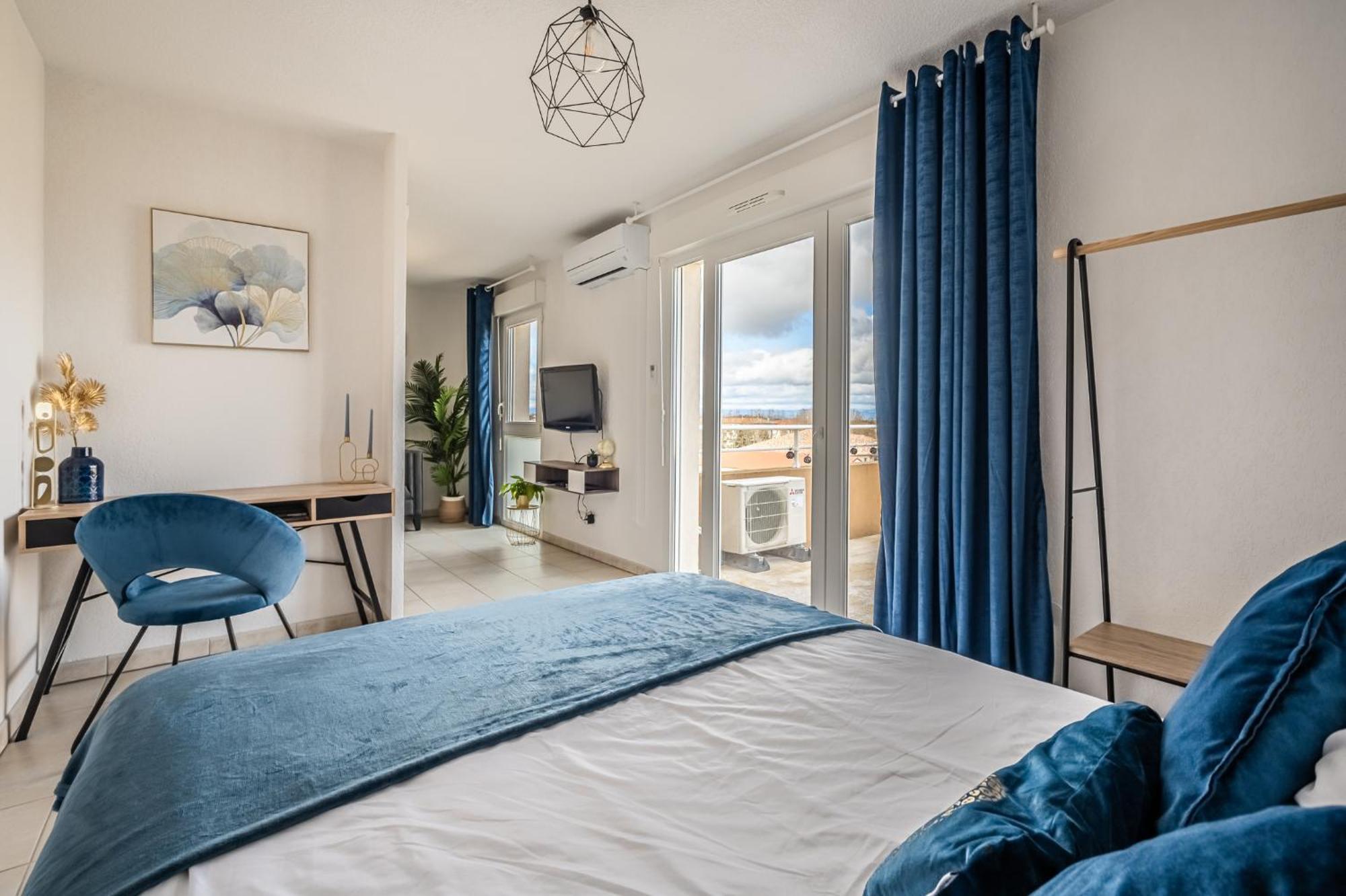 Appartement "Cote Canal", Terrasse , Climatisation , Parking Prive Narbonne Eksteriør bilde