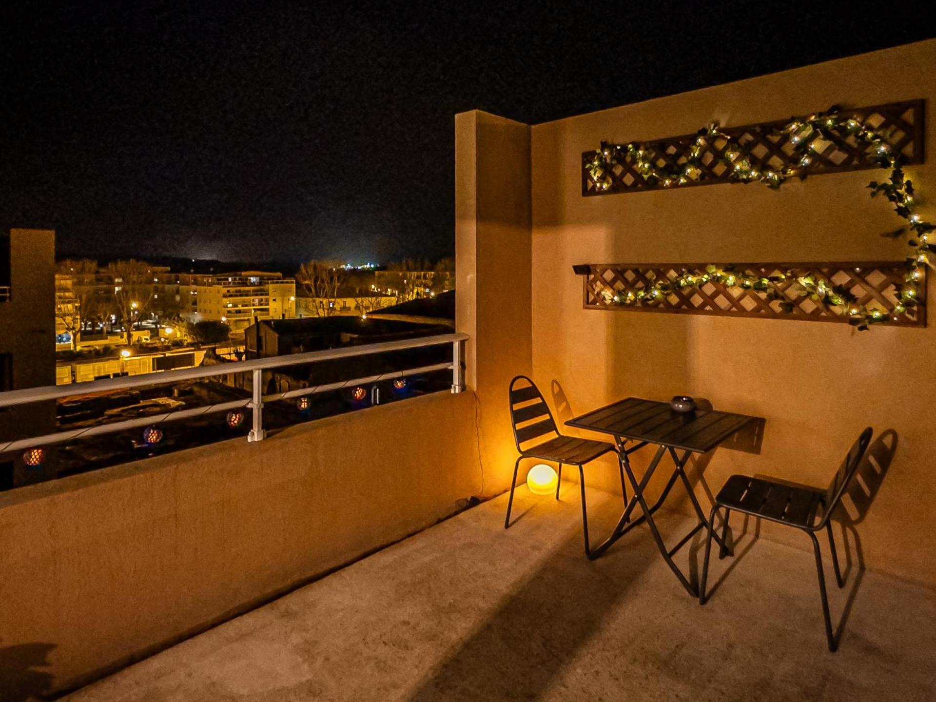 Appartement "Cote Canal", Terrasse , Climatisation , Parking Prive Narbonne Eksteriør bilde